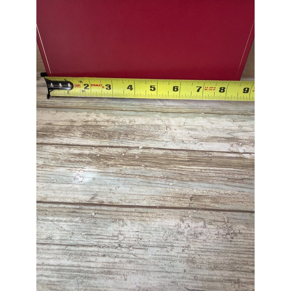 Set of 3 Cartier Red Presentation Jewelry Boxes Gold Logo - Empty - Picture 12 of 16